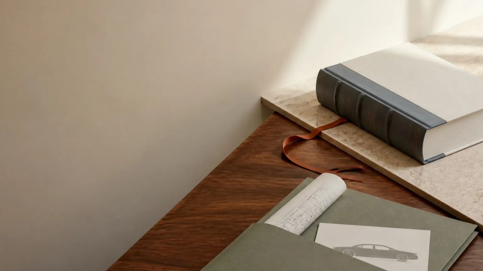 Certified cross-border legal documents on a desk.